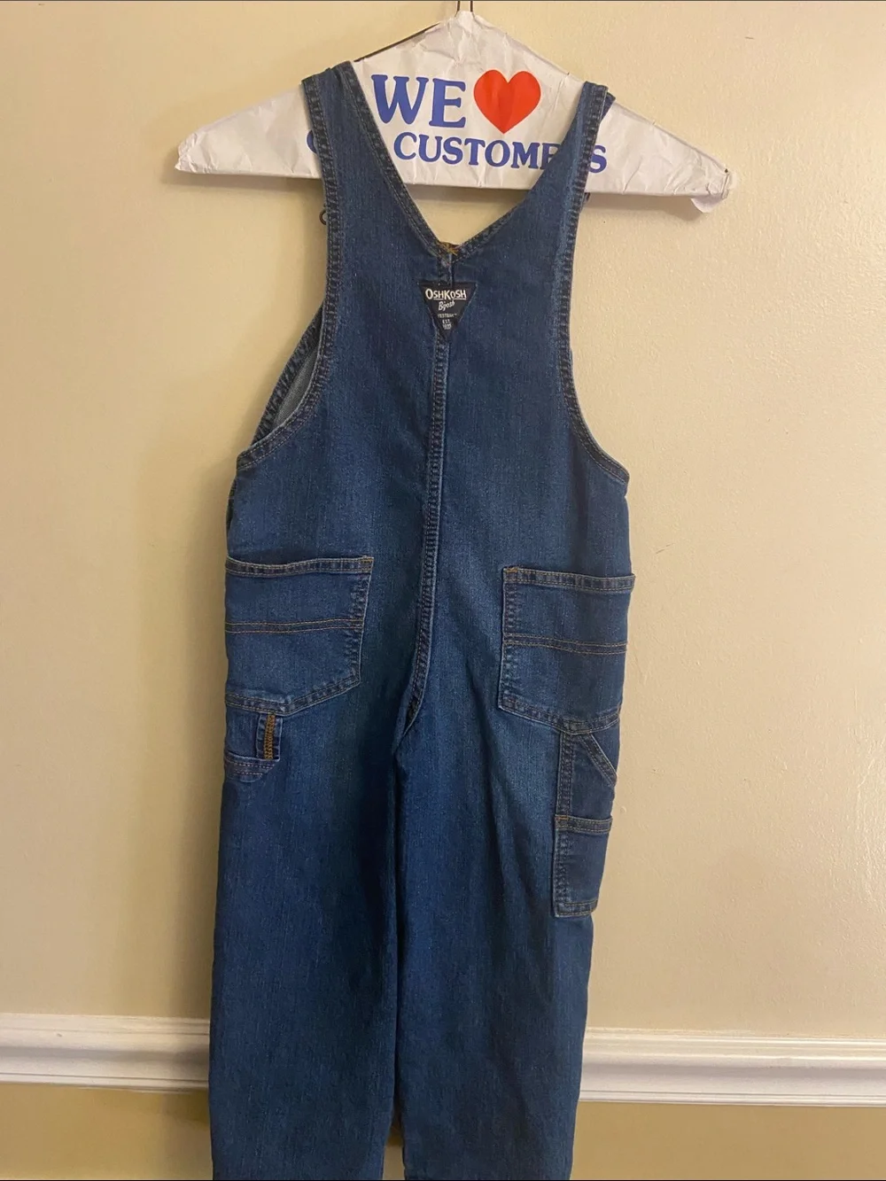 Oshkosh denim overalls